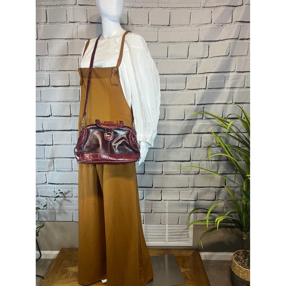 3 PIECE BUNDLE- XXL Chicme Wide Leg Overalls & LTD Blouse & Vintage Handbag